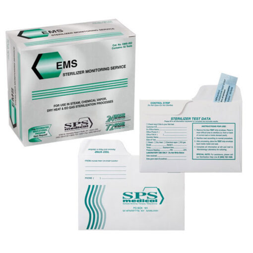 EMS Mail-In Sterilizer Monitoring Service, 52 Tests/Box