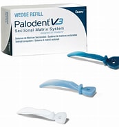 Palodent Plus Wedge Refills Small (Dark Blue) 100pk (DE-659780)