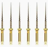 Rotary File Gold 6PK 25mm